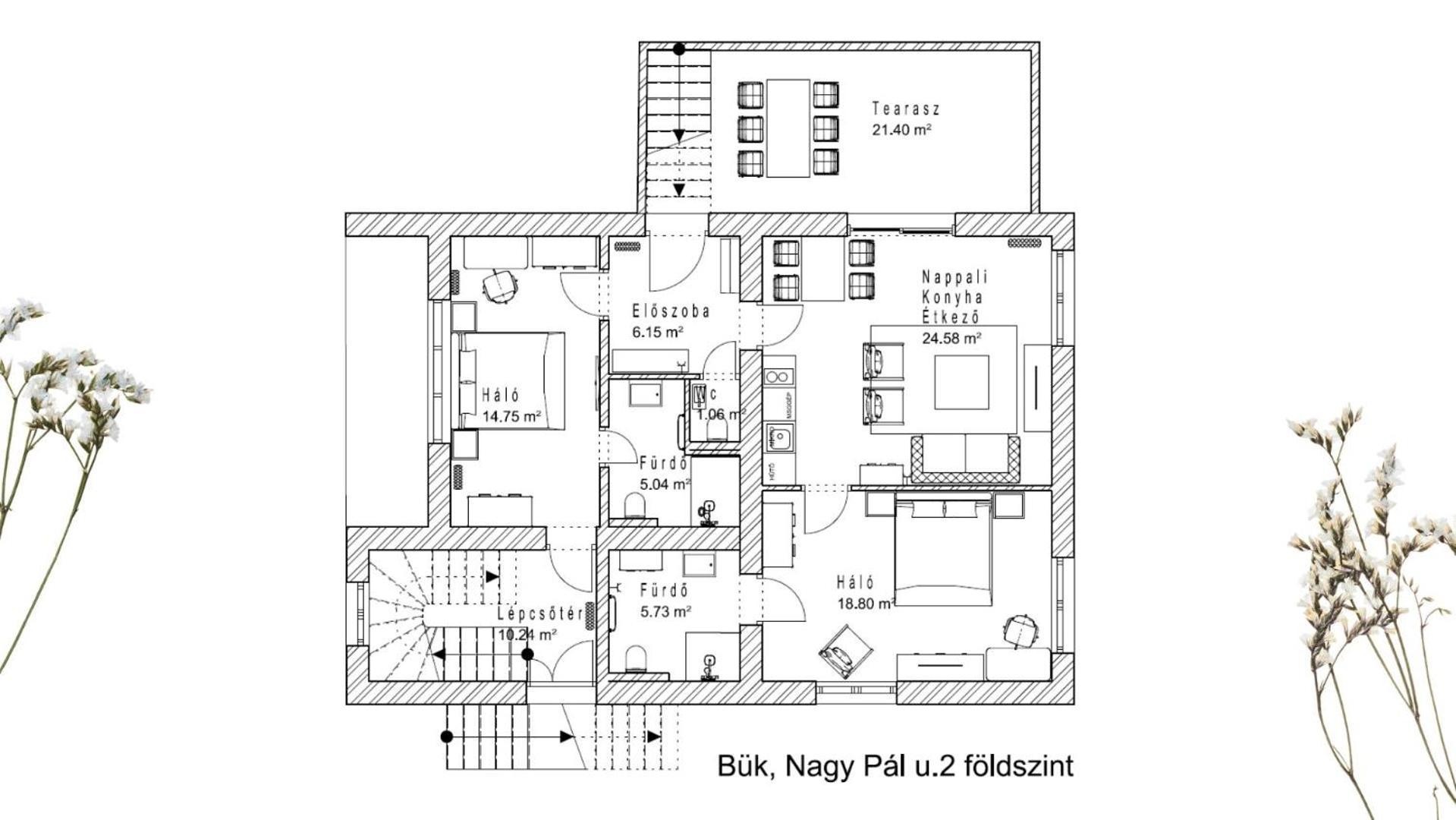 Buekfalva Np2 Apartman Luaran gambar